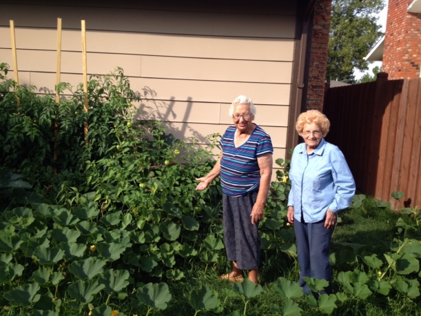 Grandmas and Garden 2