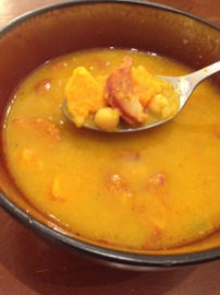 Chorizo and Sweet Potato Soup